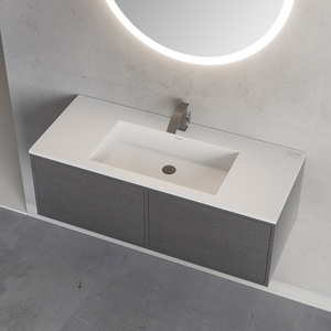 <span class=keywords><strong>Lavabo</strong></span> Sospeso in Solid Surface per <span class=keywords><strong>Bagno</strong></span>, <span class=keywords><strong>Dimensioni</strong></span> Personalizzabili per Hotel - Product Image 5