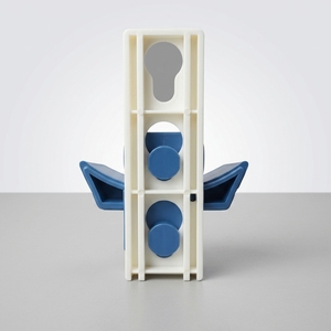 Accessori Personalizzabili per <span class=keywords><strong>Salto</strong></span> <span class=keywords><strong>Ostacoli</strong></span>, Coppa di Sicurezza Blu Colorata da 18mm in Nylon per Competizioni Ippiche - Product Image 3