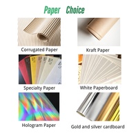 Boîte cadeau pour bougie écologique personnalisée avec lamination mate et gaufrage, boîtes d'emballage en carton avec fenêtre transparente, ruban