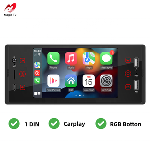 <span class=keywords><strong>Reproductor</strong></span> Estéreo para Auto 2DIN con GPS, CarPlay y Android Auto, Pantalla LCD Táctil de 5'' con Resolución 800x480, USB, para el Tablero del Auto - Product Image 2