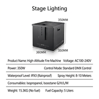 Lance-flammes à injection directe étanche haute altitude SP-F90 AC 110-220V pour spectacles et festivals de musique