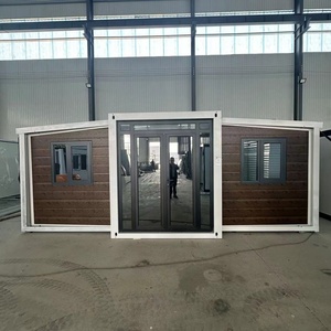 Maison mobile modulaire moderne préfabriquée Maison mobile conteneur extensible et grande <span class=keywords><strong>villa</strong></span> préfabriquée à vendre Maison préfabriquée avec caravane - Product Image 1