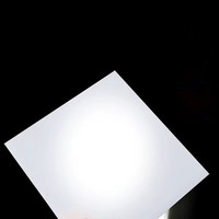 Plaque diffuseur de lumière LED en plastique PS/PC/PMMA/acrylique, opale/lactée/givrée, panneau diffuseur LED, film diffuseur LED