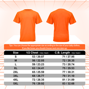 T-<span class=keywords><strong>shirt</strong></span> respirant en maille œil-de-perdrix à séchage rapide, orange, <span class=keywords><strong>pour</strong></span> hommes et femmes, streetwear, vêtements de sport décontractés, hauts de performance - Product Image 6