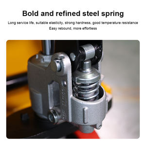 BAOTホットセールPUホイールフォークリフト手動油圧ハンドパレットトラック - Product Image 3