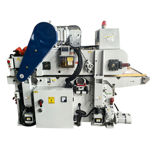 เครื่องจักรงานไม้หนักสำหรับงานอุตสาหกรรม มอเตอร์สำหรับงานไม้ เครื่องไสไม้ 2 ด้าน เครื่องปรับความหนา 2 ด้าน หัวตัดแบบเฮลิคอล - Product Image 2