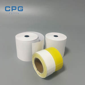 Rouleaux de papier thermique haute sensibilité pour imprimante POS 80 mm, papier de reçu de caisse, sans BPA, certifié ISO, haute luminosité, OEM - Product Image 1