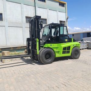 Carretilla elevadora eléctrica con motor de CA de 15 toneladas para fábrica de cables y construcción, restaurantes, granjas, componentes básicos, motor, engranaje de mástil PLC - Product Image 2