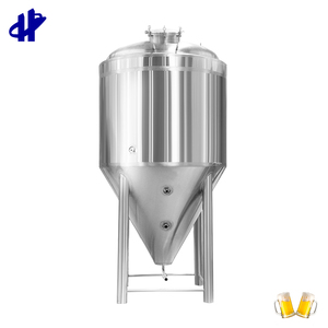 1000L 10BBL 10 बैरल स्टेनलेस स्टील बिक्री के लिए डिंपल जैकेट समदाब रेखीय किण्वन टैंक बियर किण्वक - Product Image 4