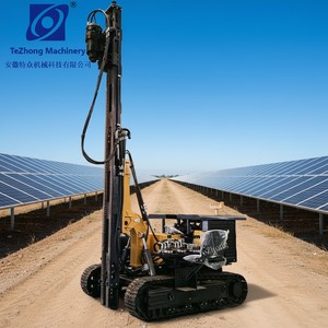 Equipo de Perforación Móvil Autopropulsado con Cabezal Rotatorio Hidráulico para Cimentación de Granjas Solares - Product Image 2