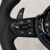 Volant en fibre de carbone pour BMW F30 F10 F20 F22 F32 F35 F36 F12 M3 M5 M6 E70 E90 Volant de voiture personnalisé