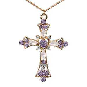 Wholesale believe in God Jesus pendant Christmas necklace jewelry