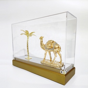 Crafted tàu cao cấp mô hình kim loại Arab Lạc Đà với cơ sở gỗ đúc kim loại cho linh vật in ấn kinh doanh Hợp kim kẽm tình yêu toàn cầu - Product Image 3