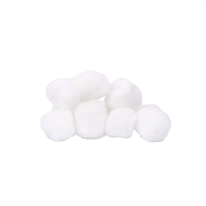 Bolas de Algodón Blancas de Alta Calidad de Fábrica, 100% Algodón Orgánico Puro, OEM - Product Image 1