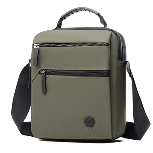 High-quality Men's Business Commuting Shoulder <b>Bag</b> Waterproof Nylon Zipper Pocket Handbag Fashion Tote Travel Male Crossbody <b>Bag</b> - Product Image 4