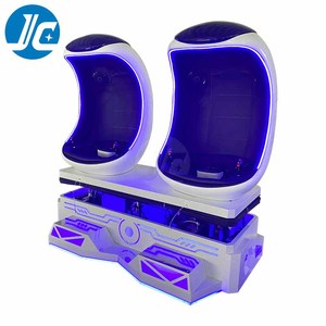 Jeu facile de la coquille VR VR 2 d'oeufs de chaise des sièges 9D de l'arcade VR 360 de cinéma d'opération de parc d'attractions avec l'effet spécial - Product Image 1