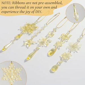 <b>Christmas</b> Ornament <b>Hanging</b> Iron <b>Christmas</b> Snowflake Pendant <b>Hanging</b> <b>Christmas</b> <b>Tree</b> Decorations Pendant for Xmas New Year - Product Image 4