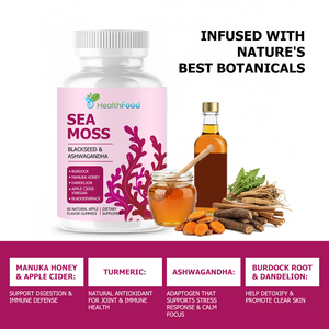 Gummies de Mousse de Mer Bio à Prix de Gros : Renforce l'Immunité, Favorise la Digestion avec Complément Herbal à la Bardane et au Curcuma - Product Image 2