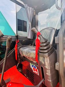 รถขุดไฮดรอลิก Kobelco SK75 ของแท้ ขายดี สภาพดี ไม่มีการรั่วไหล ไม่มีการเลื่อนหางขณะหมุน พร้อมจัดส่งทันที - Product Image 5
