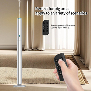 Dazhi New Arrival Customizable Luxury Floor <b>Standing</b> 120ml Waterless Electric Aluminum Tower Aroma Diffuser for Hotel Household - Product Image 5