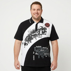 Camiseta de Manga Corta de Bambú Tejida, Transpirable, con Estampado Personalizado OEM, para Hombre, Talla Grande, Estilo Japonés Ecológico, Tirupur Online - Product Image 1