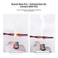 Câble audio pour haut-parleur extérieur 2 conducteurs rouge et bleu en cuivre nu torsadé avec gaine PVC 13/15AWG 2.5/1.5/1.0mm pour diffusion et diffusion sonore automobile