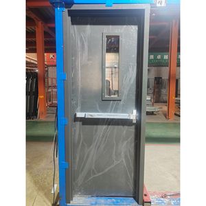 Puertas de Acero Modernas Personalizadas Resistentes al Fuego - Certificadas para Seguridad, Ignífugas e Impermeables para Uso Comercial en Hoteles y Escuelas - Product Image 6