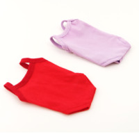 Maison de poupée camisole combinaison maillot de bain sac pet vêtements tissu poupée vêtements accessoires