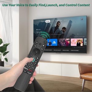 Télécommande vocale RMF-TX800U pour téléviseurs intelligents <span class=keywords><strong>Sony</strong></span> avec commande vocale pour les séries XR/XBR/KD/K 4K LED <span class=keywords><strong>OLED</strong></span> Google/Android - Product Image 6