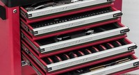 Kinbox Lot d'outils d'atelier à 7 tiroirs Boîte mécanique EVA Tray Tool Trolley avec 278 pièces