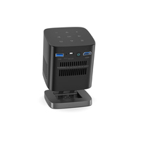 Proyektor DLP Android cerdas portabel, proyektor teater rumah C1000 Mini, baterai 8000mAh, RAM 2g 1080P speaker bawaan, Penyimpanan 32GB