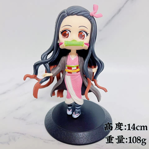 Linda Marioneta de Mano Pequeña de 14 cm con Cabeza Grande, <span class=keywords><strong>8</strong></span> Modelos Qposket <span class=keywords><strong>Kimetsu</strong></span> <span class=keywords><strong>No</strong></span> <span class=keywords><strong>Yaiba</strong></span> Kamado, Figuras de Acción de PVC, Juguete Coleccionable - Product Image 3