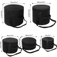 Sac de batterie portable, durable, imperméable, rembourré et épais en polyester, sacs de protection pour batterie personnalisés, étui de voyage pour batterie