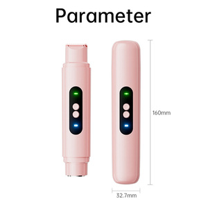 Épilateur rechargeable à double tête XBH pour l'épilation du <span class=keywords><strong>visage</strong></span> et du corps, <span class=keywords><strong>rasoir</strong></span> électrique indolore pour femmes avec lames jumelles - Product Image 6