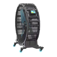 Grand ventilateur mobile industriel 220V tension pratique refroidissement à l'air synchronisation à aimant permanent ventilateurs de ventilation utilisation en usine