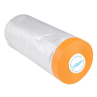 Film de masquage en PE souple pour protection automobile, résistant à l'humidité, pour usage domestique, protection de tapis, traité par soufflage