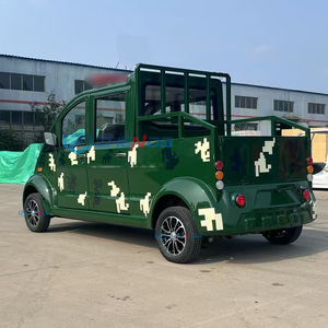 รถลาดตระเวนไฟฟ้าอเนกประสงค์พร้อมพรางไฟเตือนและกล่องสินค้า - Product Image 5