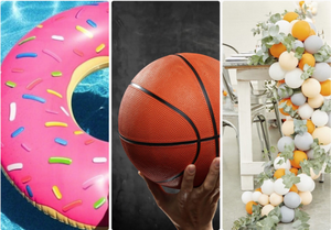 Bomba de aire de pedal para pelotas de yoga, bomba inflable de pie para balones deportivos, accesorios para flotadores de natación - Product Image 5