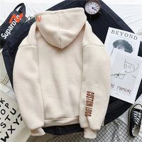 2024 unisexe femmes haute qualité à capuche polaire pull pull nouveau Design brodé chaud hiver sweat pour l'automne