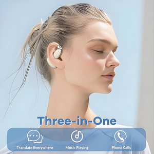 Auriculares de Traducción en Tiempo Real con IA VTrans-18 OWS <span class=keywords><strong>3</strong></span> en <span class=keywords><strong>1</strong></span>, Compatibles con Traducción de Fotos, Equipo de Traducción para Viajes y Negocios - Product Image 2