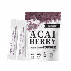Органический бразильский ягодный порошок Асаи бельгийский сублимированный травяной экстракт с антоцианом - Product Image 6