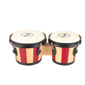 Orff, material didáctico para niños, <span class=keywords><strong>Bongo</strong></span> Drum, instrumento de percusión de pandereta Latina para uso en el aula - Product Image 2