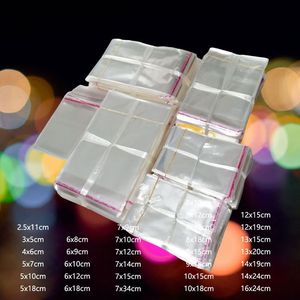 Bolsas de embalaje de celofán Opp con cabezal blanco de solapa autoadhesiva fuerte y orificio europeo - Product Image 6