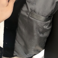 Vente en gros Manteau classique de luxe à manches longues en vison et cachemire pour hommes Manteau d'hiver en fourrure de vison pour hommes
