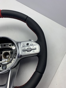 Volante Interior Negro Actualizado New2025 G63 para Mercedes Benz Clase G, G Wagon, G63, G500, G550 2019-2024, C43, GLS53, GT50, <span class=keywords><strong>A45AMG</strong></span> - Product Image 4