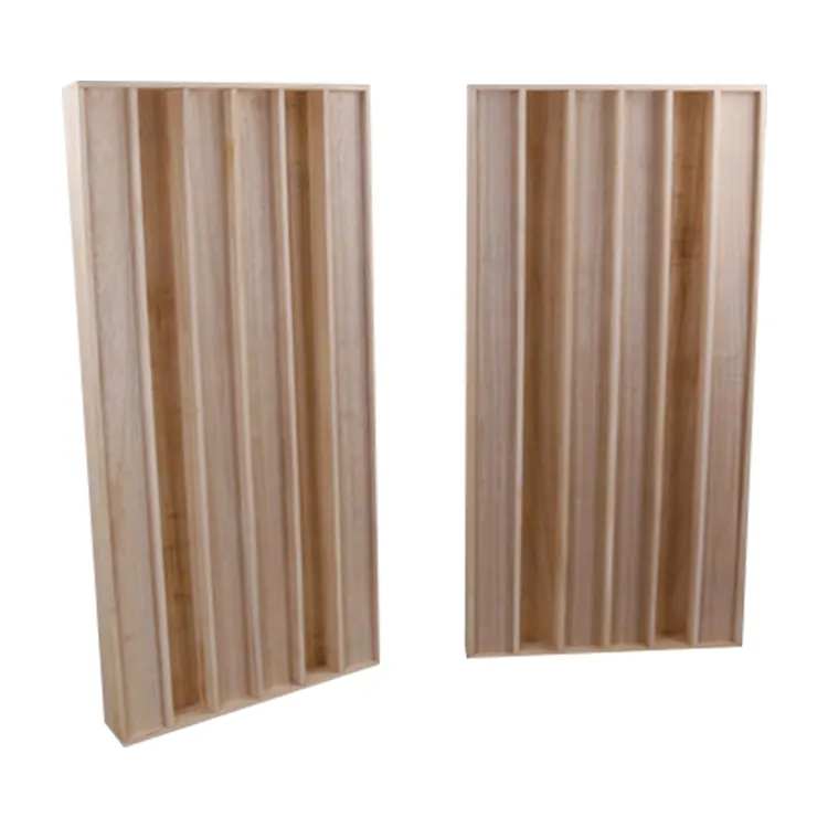 Diffuser Houten Akoestische Geluidsabsorptie Diffusie Wandpaneel Houten Boog Diffuser Plaat