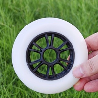 Roues de patinage à roulettes de vitesse Jingying 2026 super durables, personnalisables, couleur imprimée, rebond élevé 88A, pour patins de course