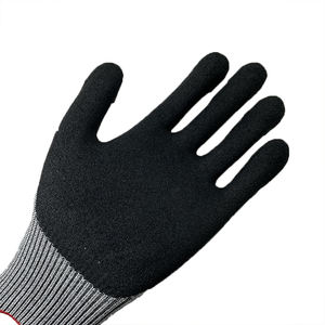 NMSAFETY противоударный Уровень 2 устойчивые к порезам рабочие механические перчатки Guantes de Nitrilo - Product Image 4