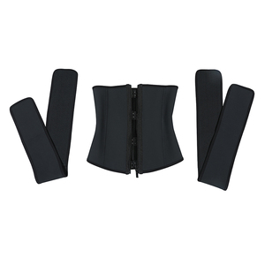 Danh Sách Mới Có Thể Điều Chỉnh Móc Và Dây Kéo Phụ Nữ Giảm Béo Tummy Kiểm Soát Eo Tông Đơ Shaper Nén <span class=keywords><strong>Latex</strong></span> Eo Huấn Luyện Viên - Product Image 4