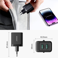 JOYROOM Chargeur EU UK 12w Chargeur rapide Pd Usb Type C Chargeur portable